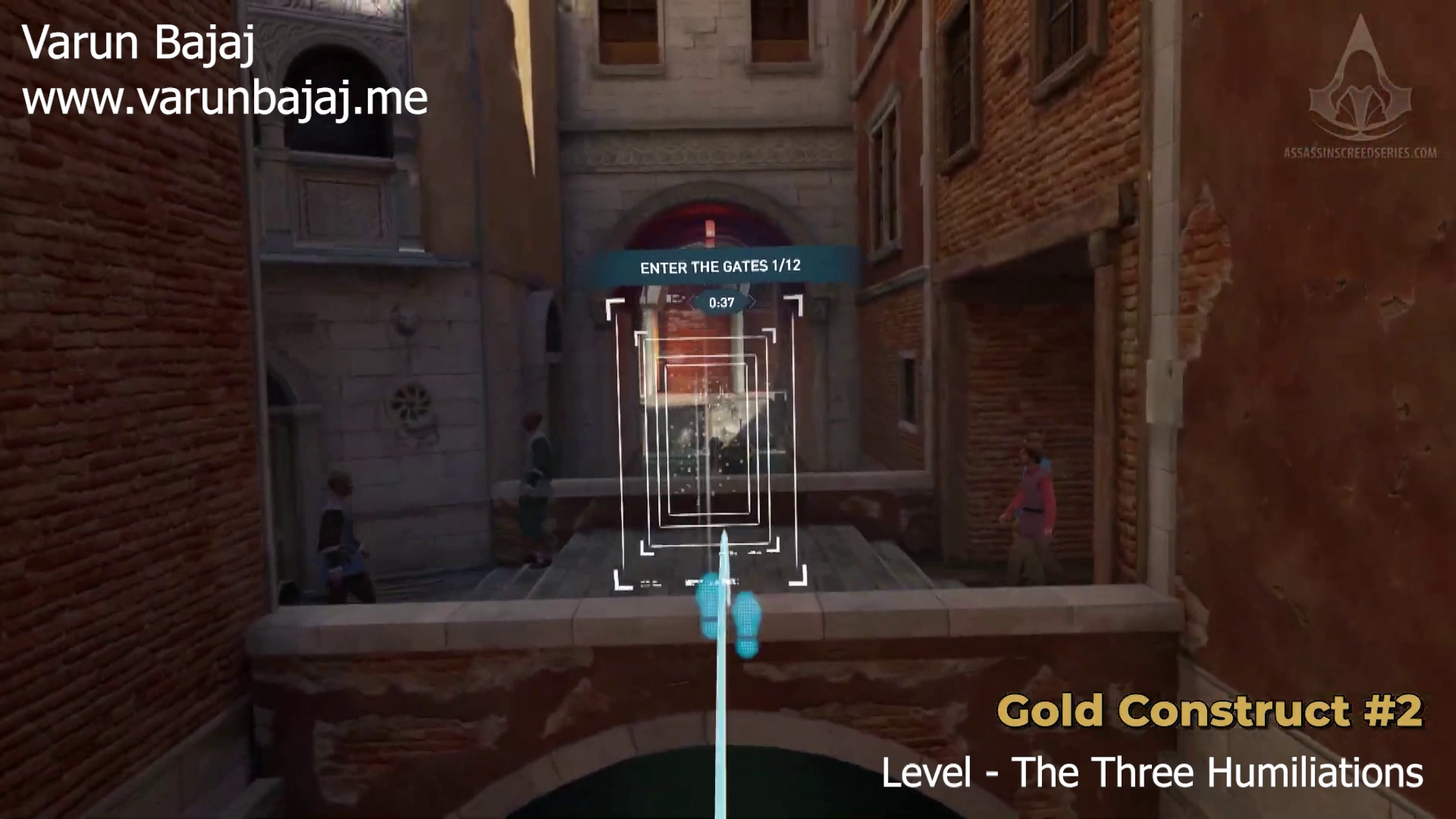 Golden Constructs parkour challenges