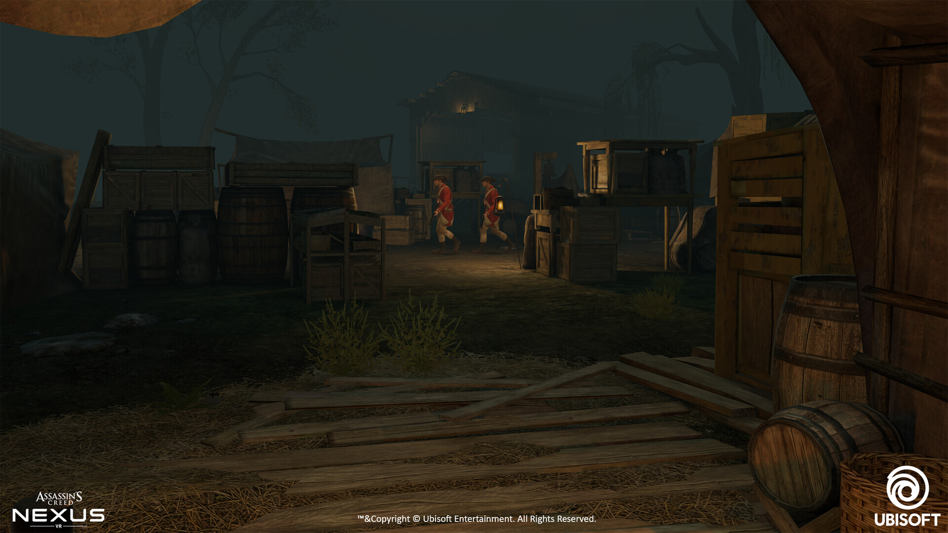 Enemy patrols and pickups 1